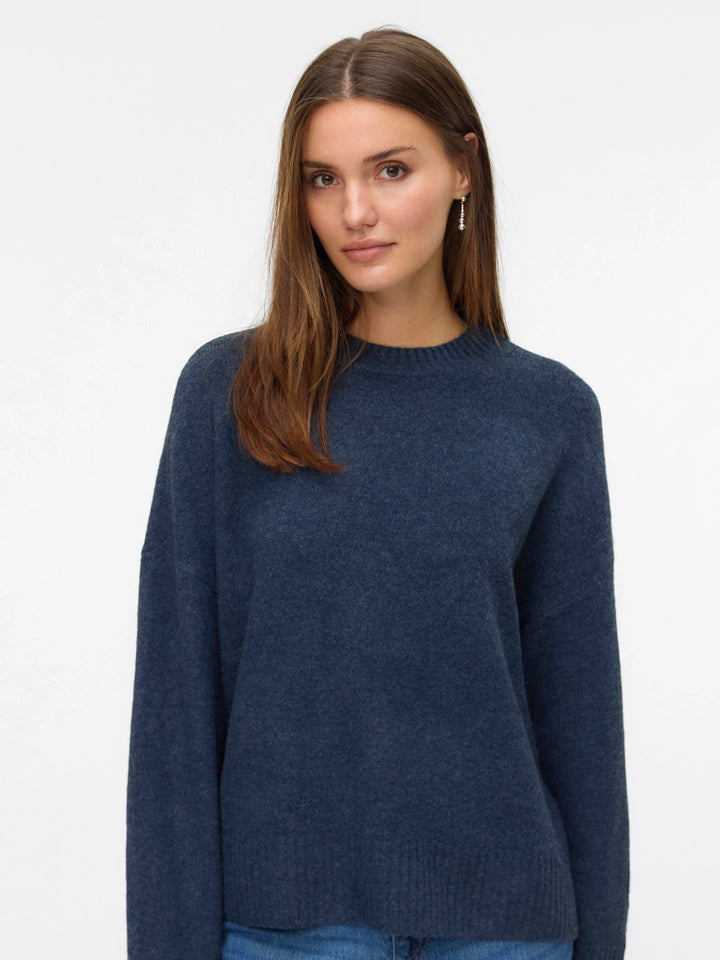 Vero Moda | Boom Knit Pullover - Navy