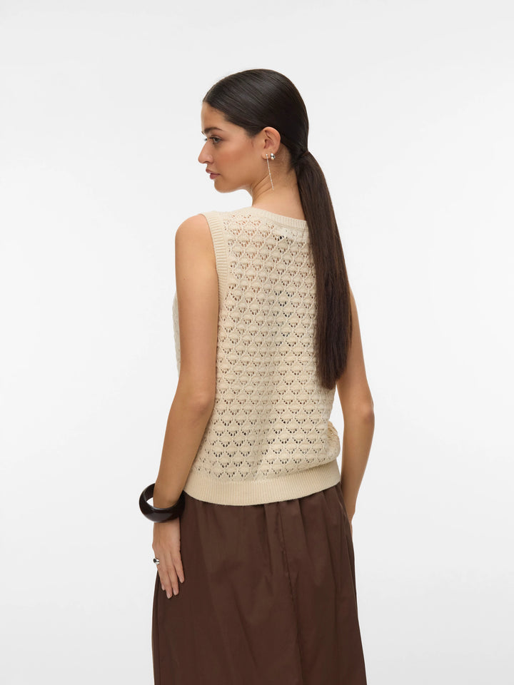 Vero Moda | Jaqueline Crochet Tank - Birch