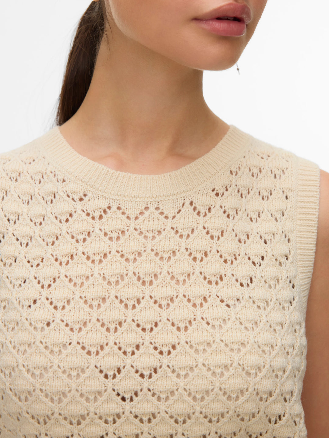 Vero Moda | Jaqueline Crochet Tank - Birch