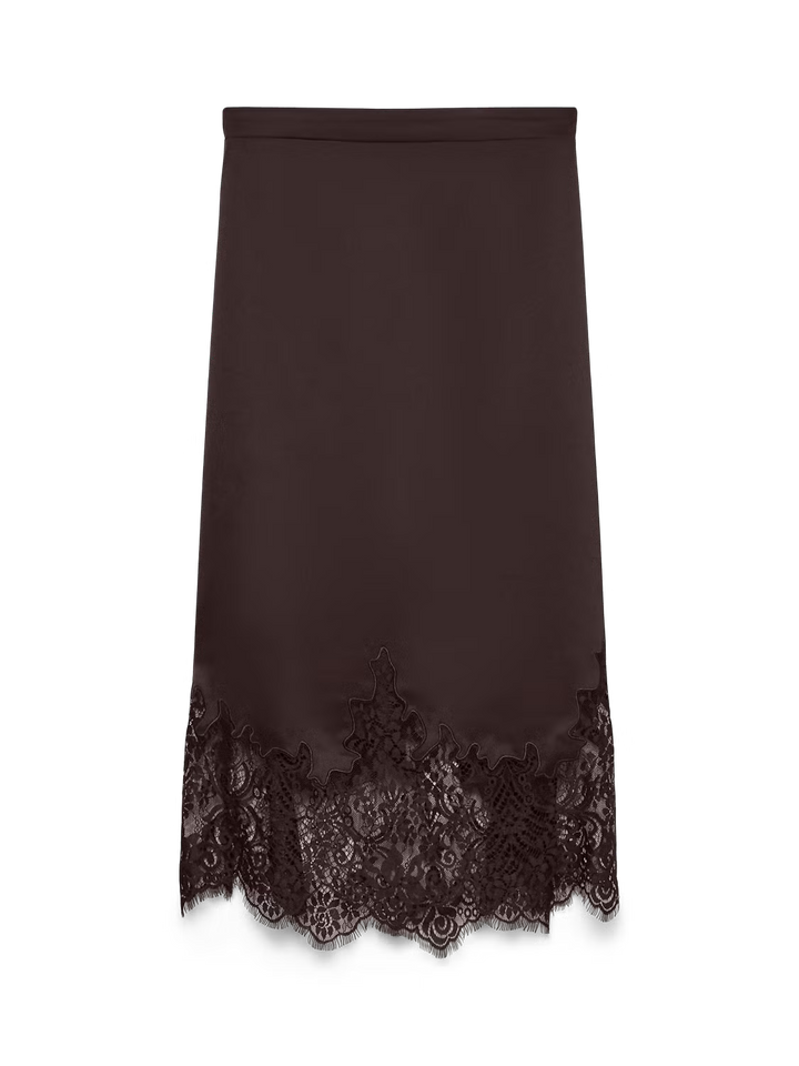 Vero Moda | Novi Lace Skirt - Brown