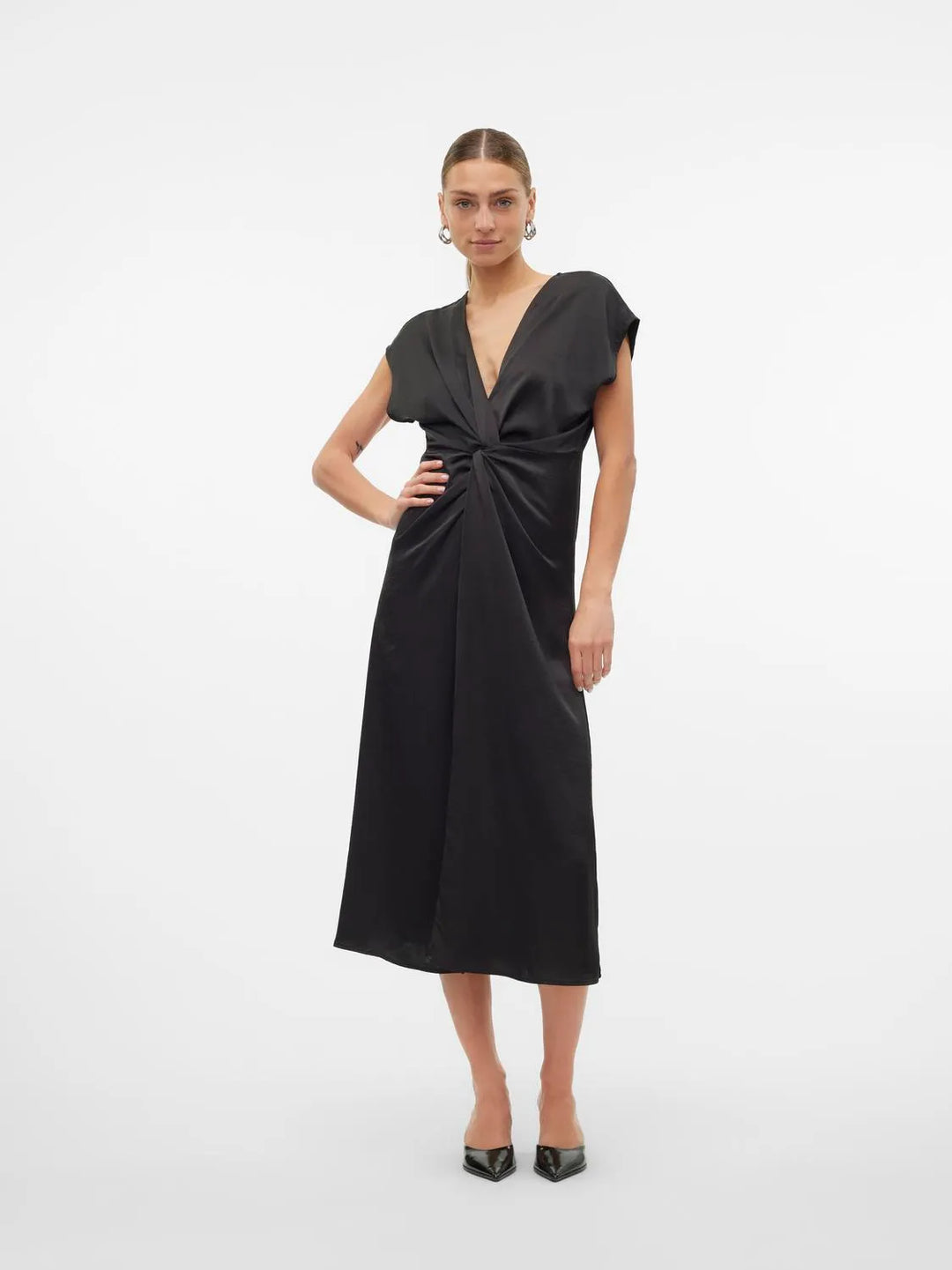 Vero Moda | Olive Knot Dress - Black