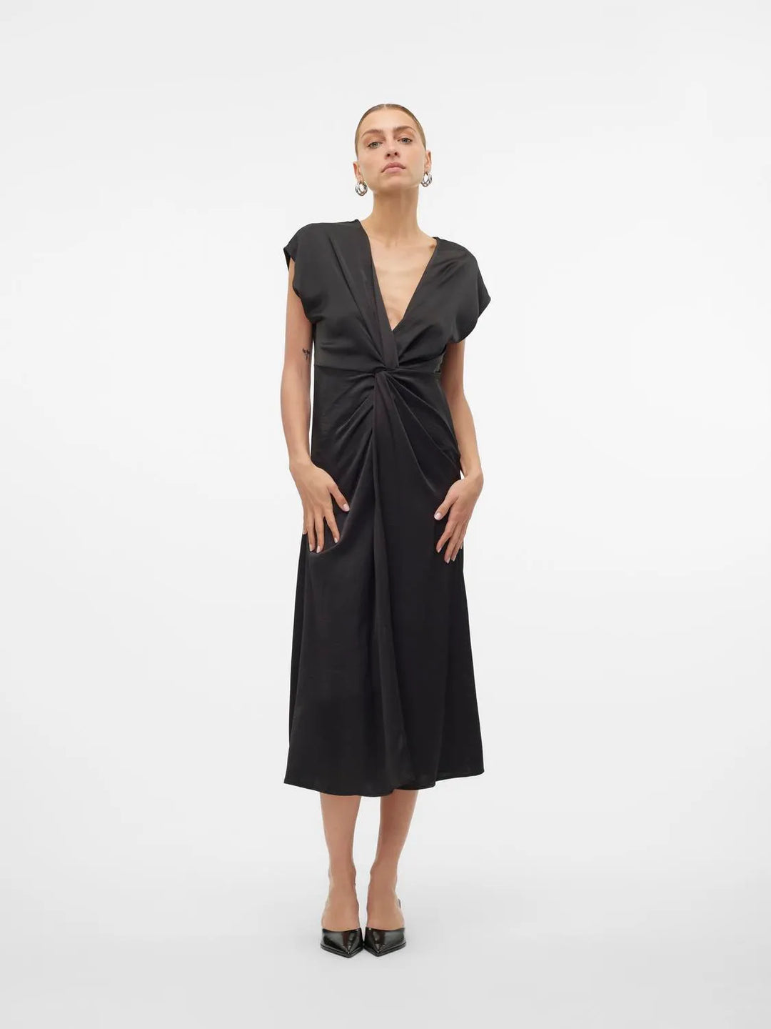 Vero Moda | Olive Knot Dress - Black