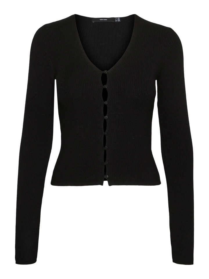 Vero Moda | Goldie Button Cardi - Black