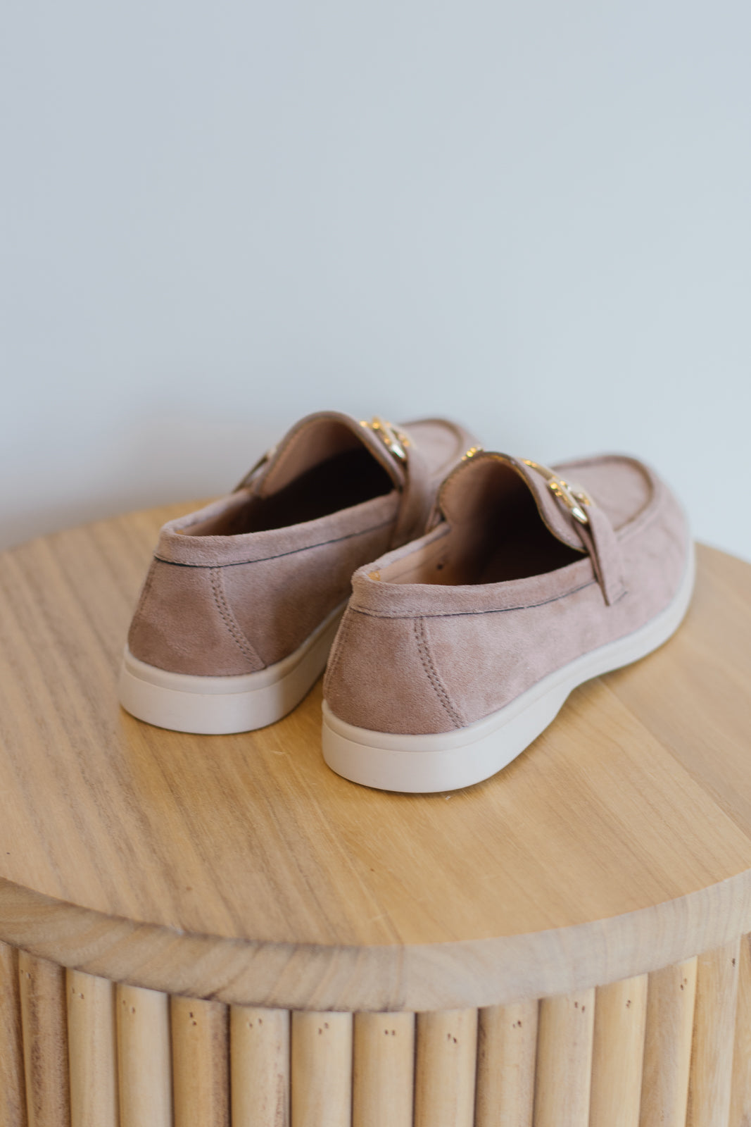 Carol Suede Loafer - Taupe