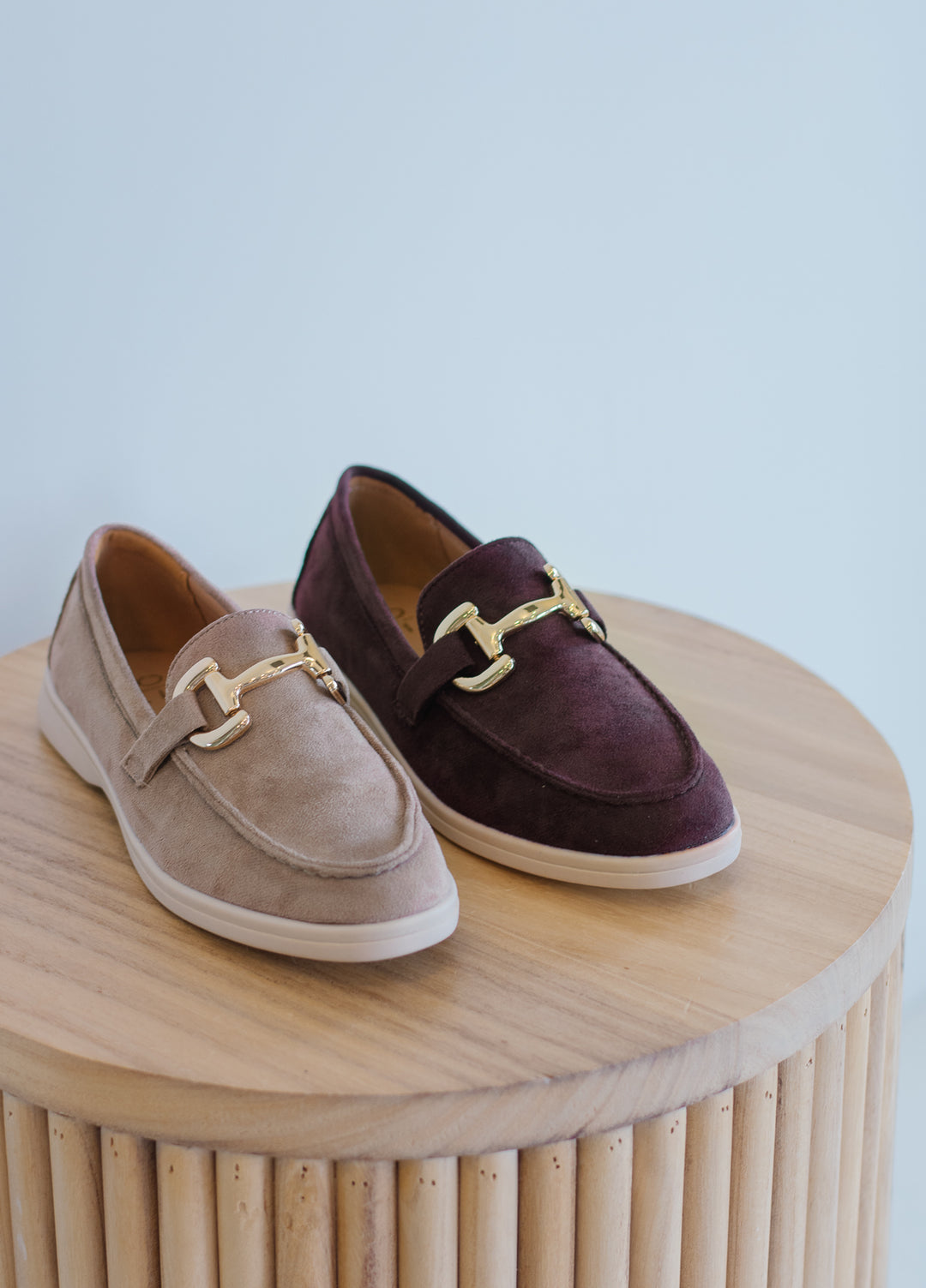 Carol Suede Loafer - Taupe