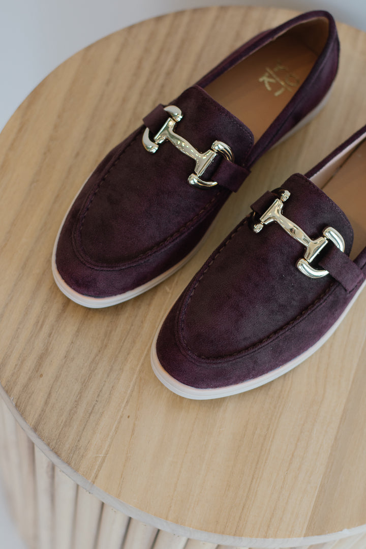 Carol Suede Loafer - Brown