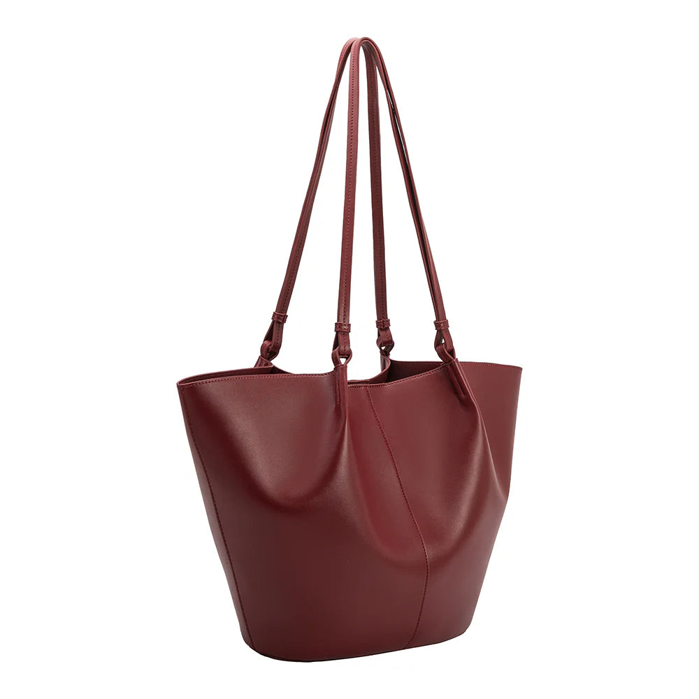 Lydia Saddle Bag - Cranberry