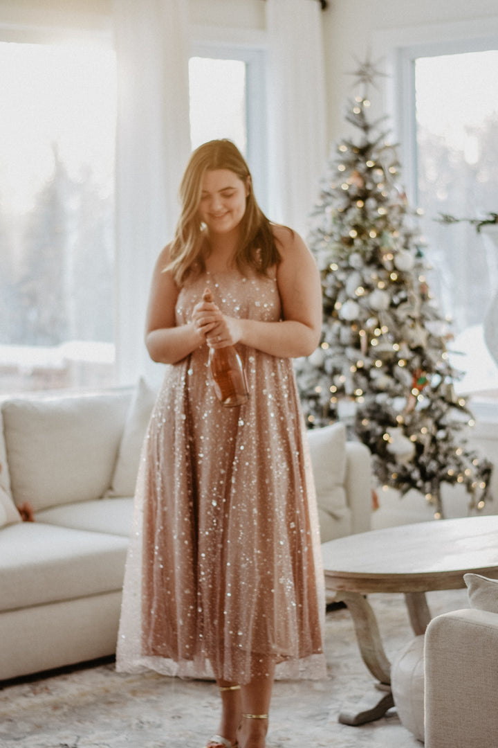 Lavender Haze Sequin Midi