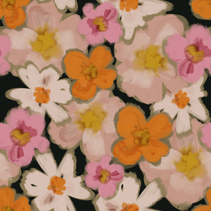The Grace Smocked Midi - Okanagan Floral | XS-XXL